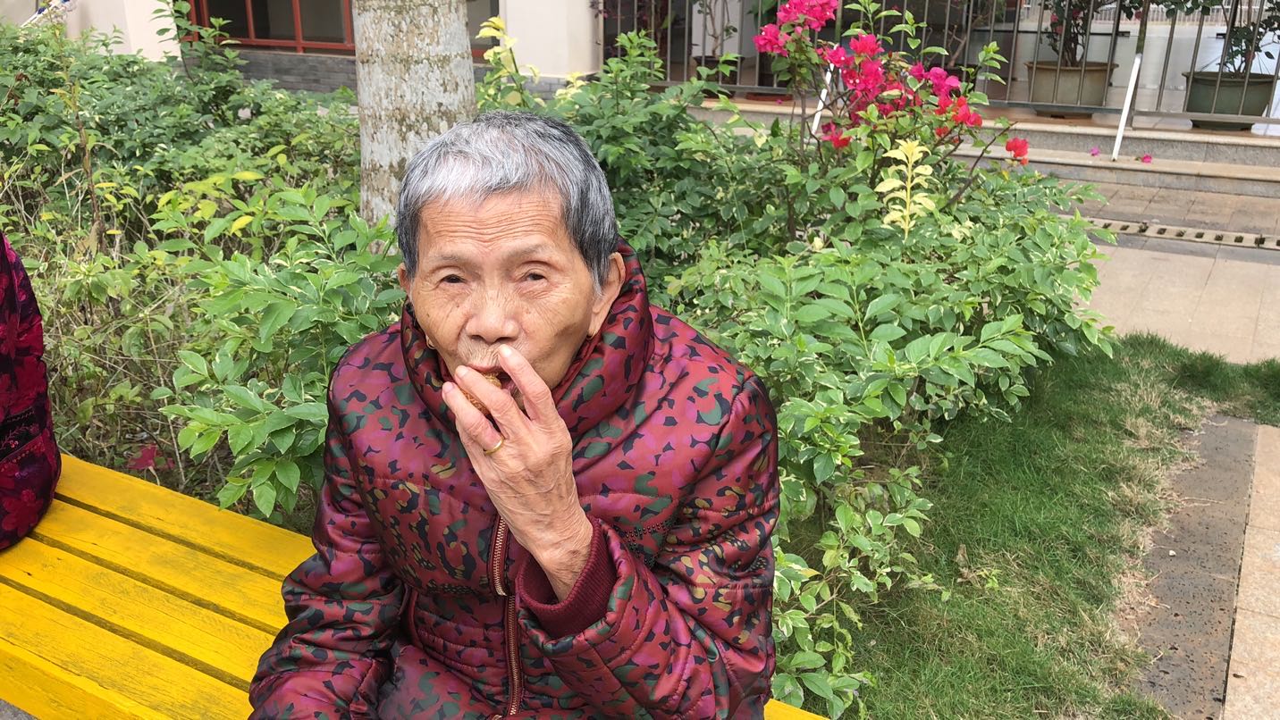 爱吃沙糖桔的奶奶