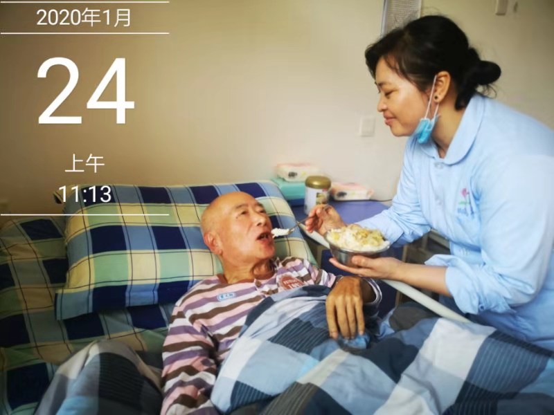 家属自己拍的，摄影技术比我们强多了